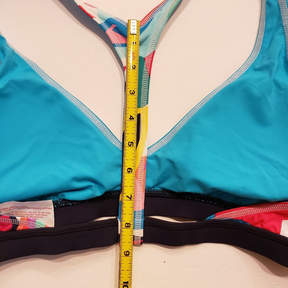 Anne Cole Locker Racerback Active Swim Top - Picture 15 of 16